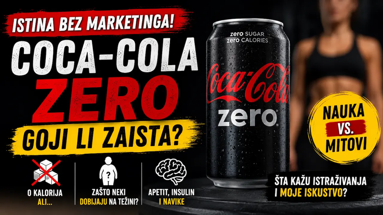 Coca-Cola Zero i gojaznost - istina o zero pićima, apetitu, insulinu i mršavljenju