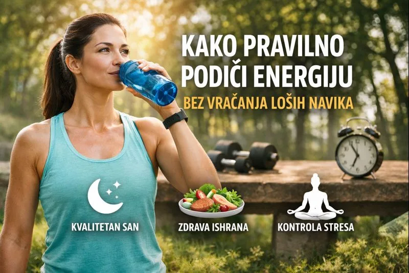 Kako pravilno podići energiju bez vraćanja loših navika