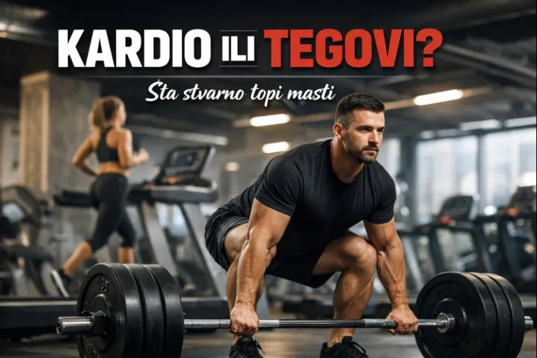 kardio ili tegovi za mrsavljenje razlika treninga