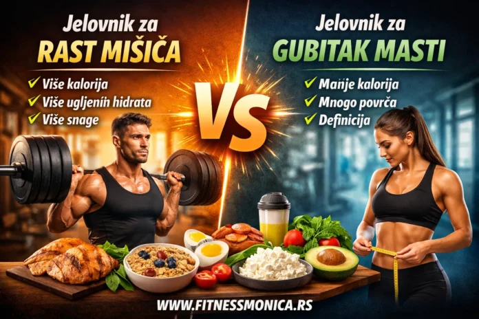 jelovnik-rast-misica-vs-gubitak-masti-fitnessmonica