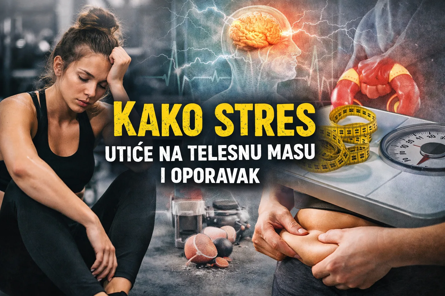 Stres i telesna masa - kako utiče na oporavak i rezultate treninga