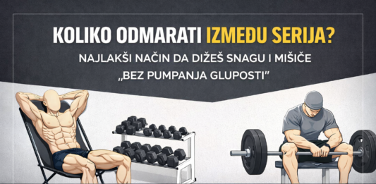 Koliko odmarati između serija: idealne pauze za snagu i mišiće