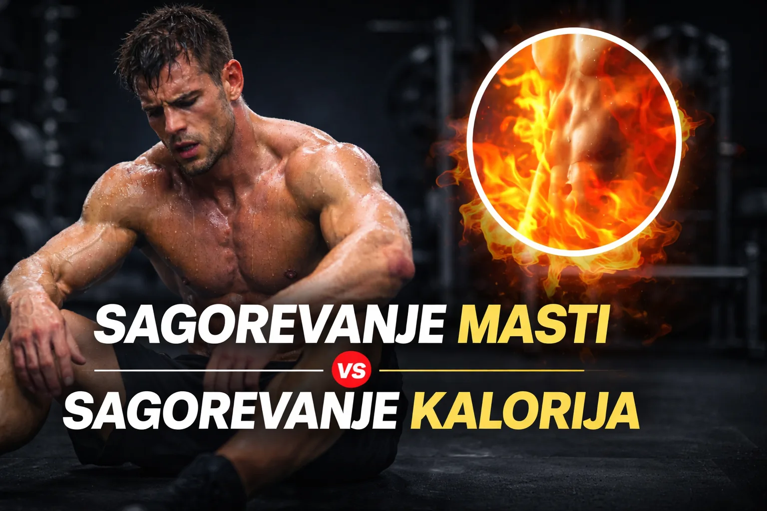 Sagorevanje masti vs sagorevanje kalorija u fazi dijete – kako očuvati mišićnu masu tokom deficita