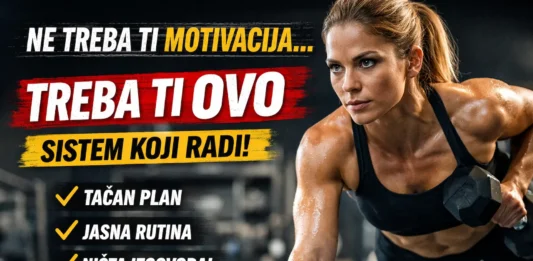 motivacija za trening i sistem navika