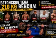 Od betonskog tega do 210 kg bencha – istinita fitness priča Od betonskog tega do 180 kg bencha – trening bez interneta i suplemenata