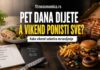 Dijeta od ponedeljka do petka i vikend navike koje mogu poništiti mršavljenje