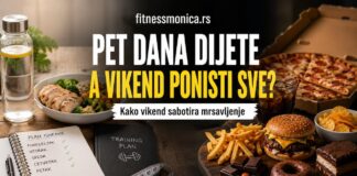 Dijeta od ponedeljka do petka i vikend navike koje mogu poništiti mršavljenje