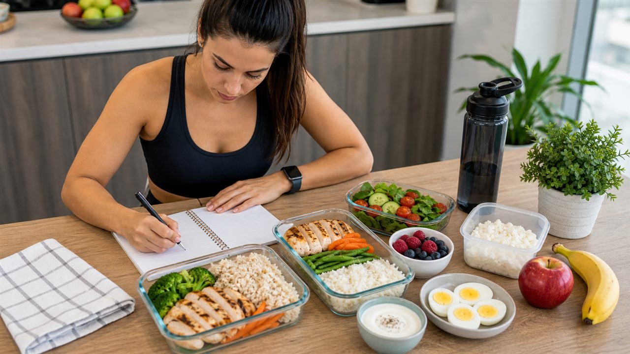 Ishrana za rekompoziciju tela sa proteinom, ugljenim hidratima i povrćem
