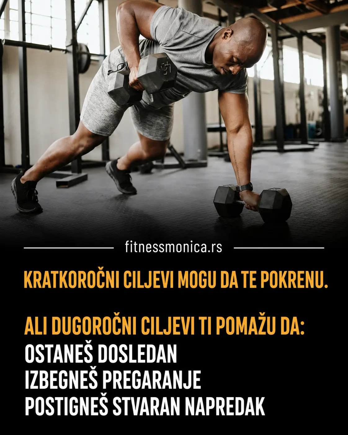 Kratkoročni i dugoročni fitness ciljevi za održiv napredak bez pregaranja