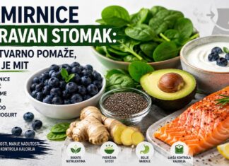Namirnice za ravan stomak: borovnice, spanać, čija seme, đumbir, avokado, grčki jogurt i losos