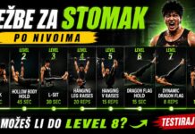 Vežbe za stomak po nivoima – od planka do dragon flaga Vežbe za stomak po nivoima – plank, L-sit i dragon flag