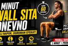 1 minut wall sita dnevno – šta zaista radi za noge i držanje? 1 minut wall sita dnevno za jače noge i bolje držanje