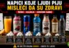 Napici koje ljudi piju misleći da su zdravi sa prikazom šećera i kalorija